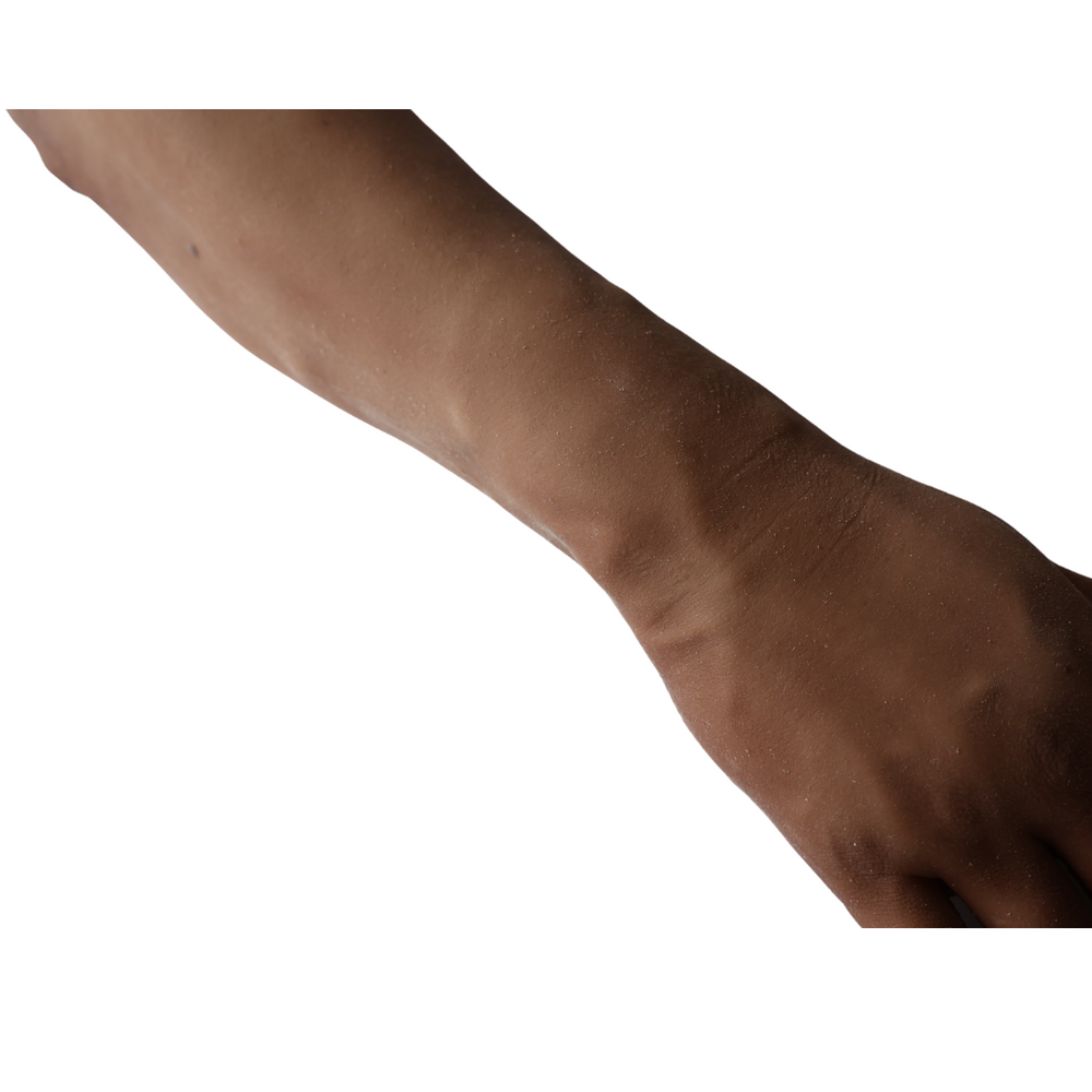Hyper-Realistic IV Arm Puncture Pete | Dark Skin | EZ-7710 | Sim & Skills Ltd