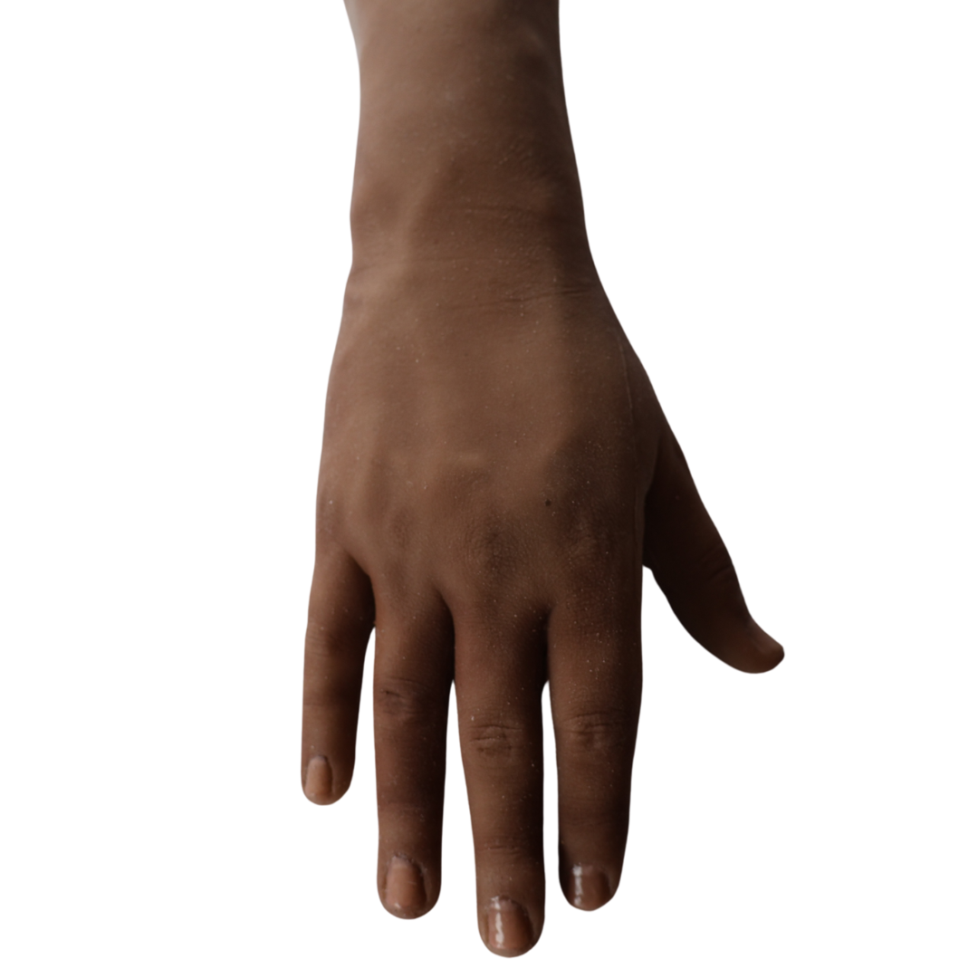 Hyper-Realistic IV Arm Puncture Pete | Dark Skin | EZ-7710 | Sim & Skills Ltd