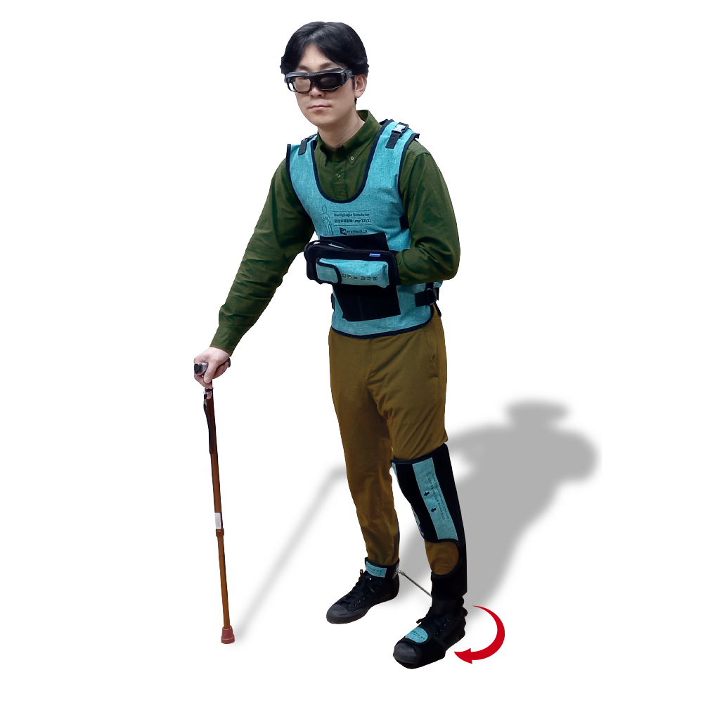 Hemiplegia Simulation Suit
