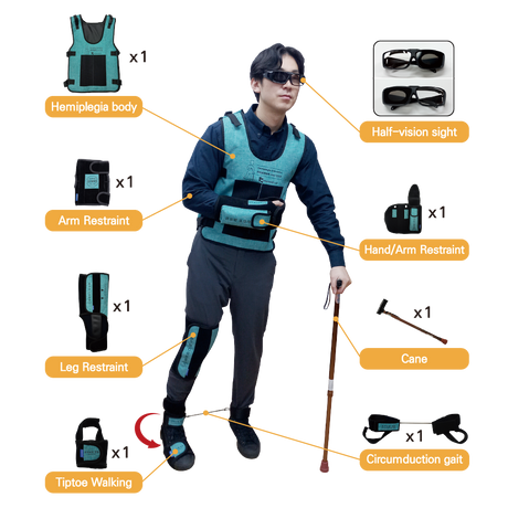 Hemiplegia Simulation Suit