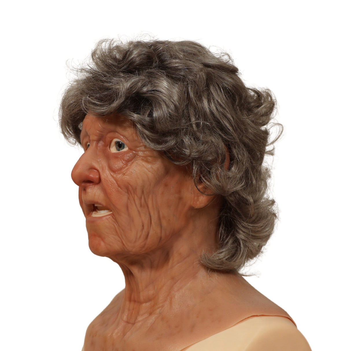 Geriatric, Female Caucasian Perfect Fit Facemask for Patient Simulation SS1261 | Sim & Skills Ltd
