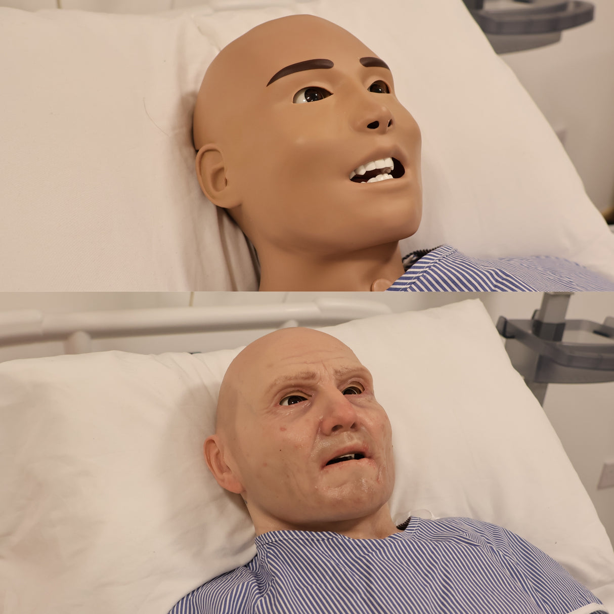 Manikin-Matched Realistic Facemasks for Patient Simulation | Substance Abuse Disorder Male SS1265 | Sim & Skills Ltd