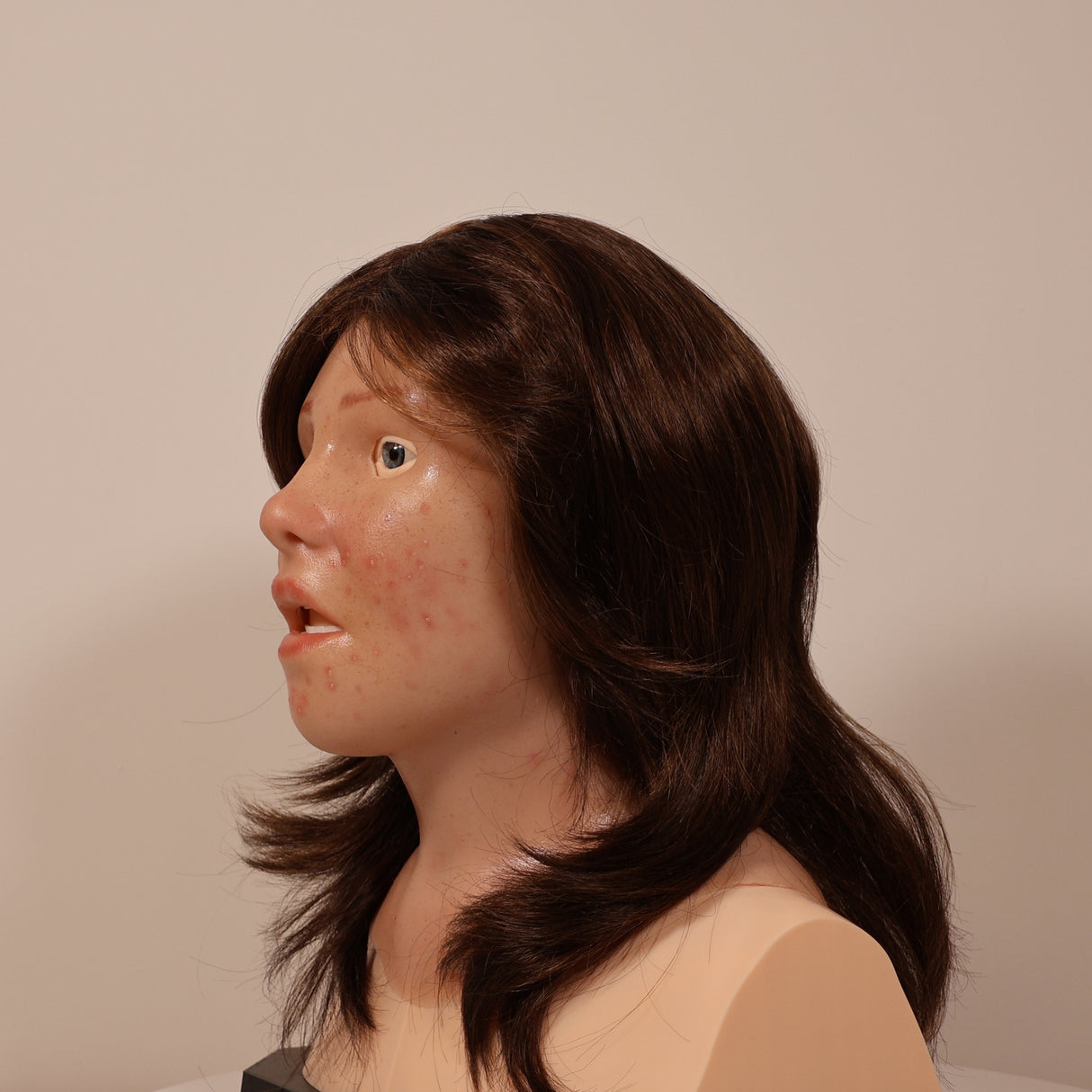 Teenager, Female Caucasian Facemask for Patient Simulation SS1273 | Sim & Skills Ltd