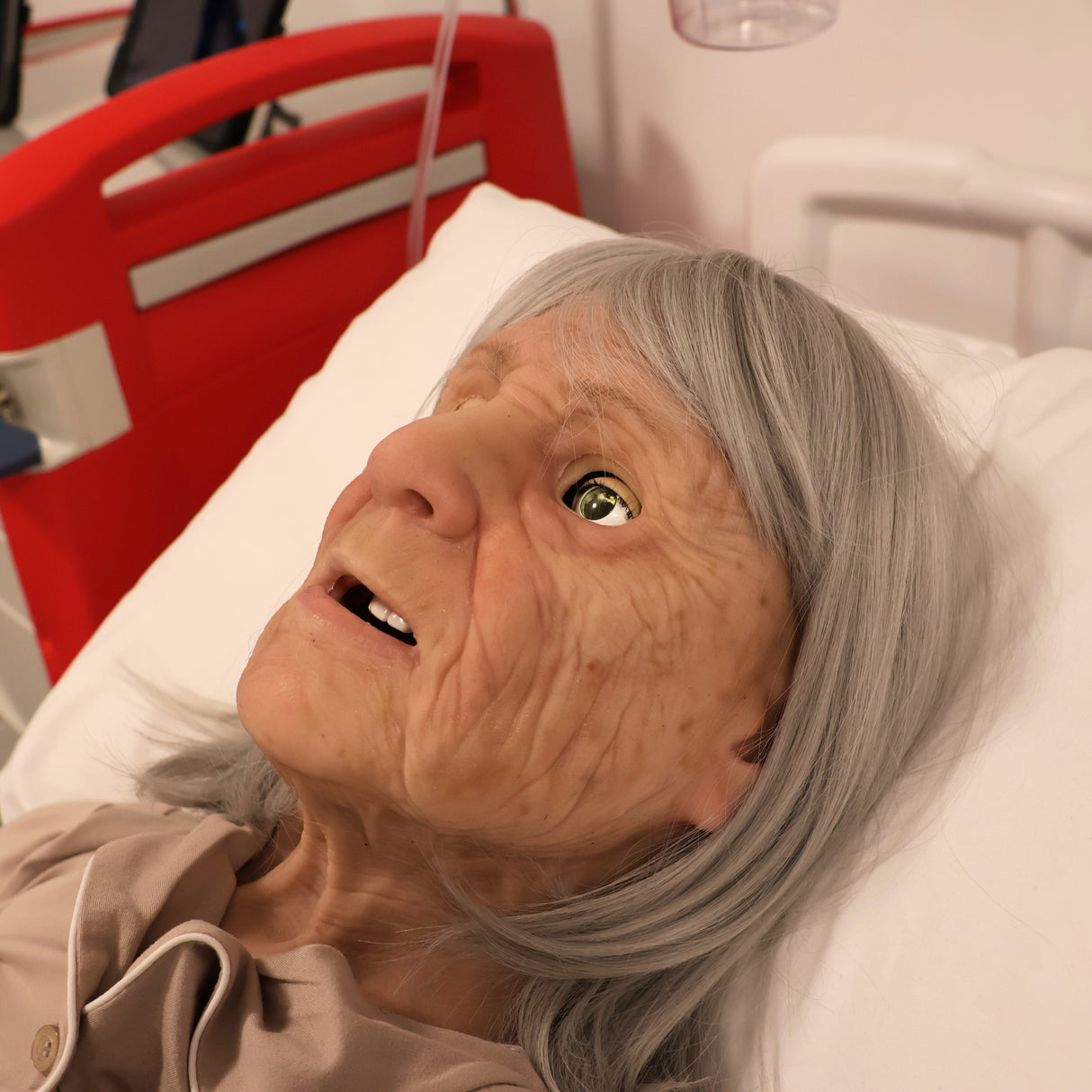 Geriatric, Female Caucasian Perfect Fit Facemask for Patient Simulation SS1274 | Sim & Skills Ltd