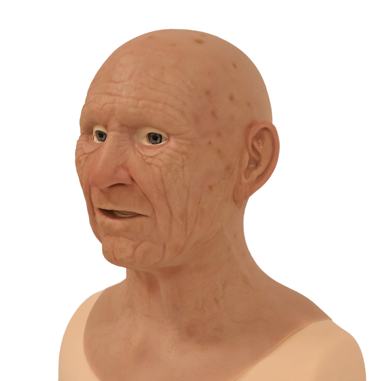 Geriatric, Male Caucasian Perfect Fit Facemask for Patient Simulation SS1260 | Sim & Skills Ltd