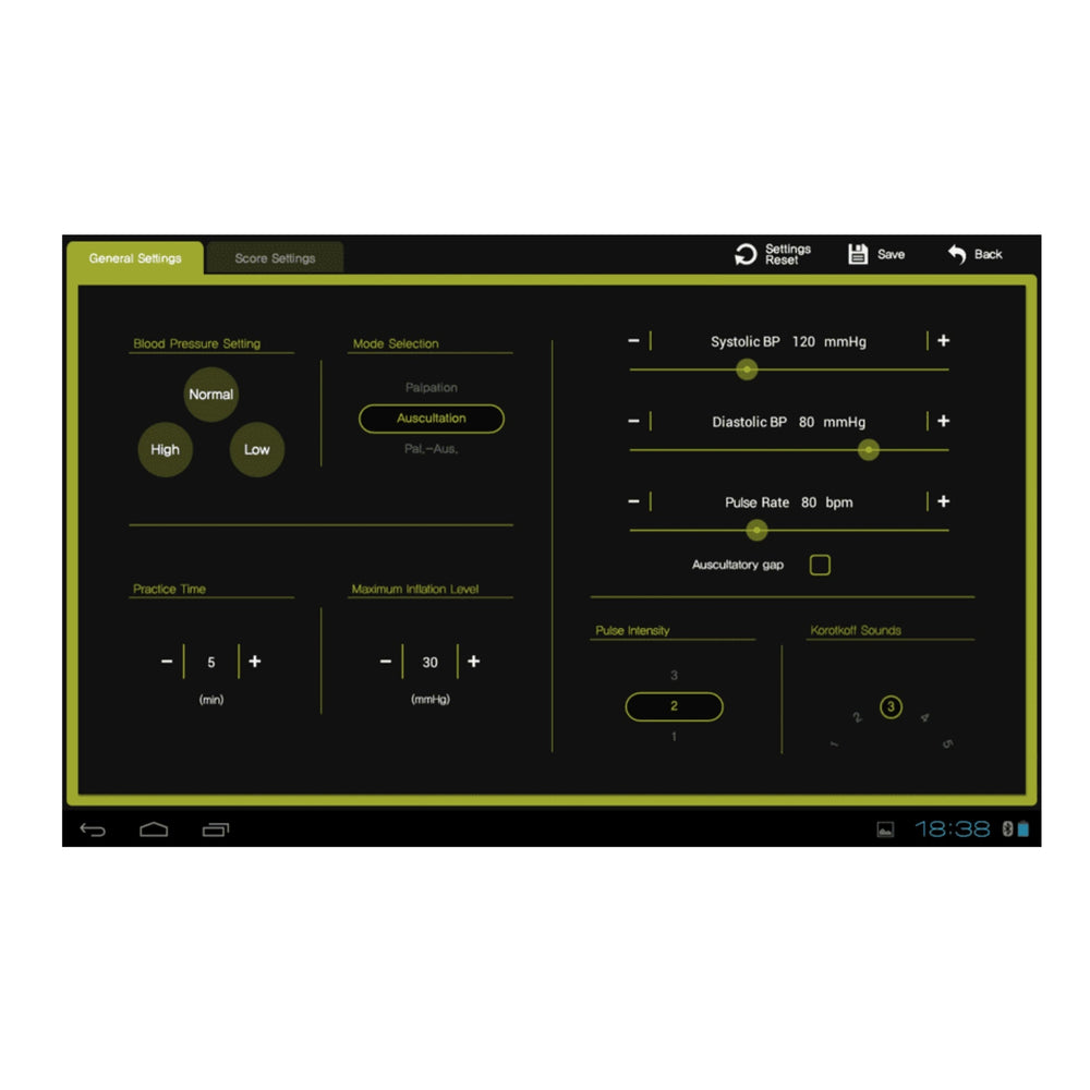 Blood Pressure/Pulse Assessment Simulator BT-CEAB-TAB | Sim & Skills