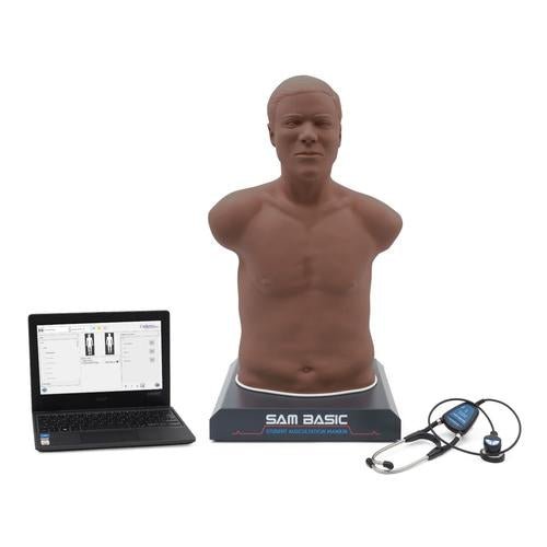 SAM Basic - Affordable Auscultation Manikin 1023422 | Sim & Skills