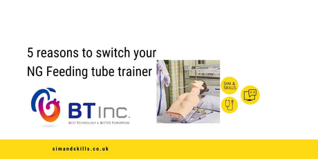 5 reasons you need to switch to this NG Tube feeder and Tracheostomy care training model - Sim & Skills