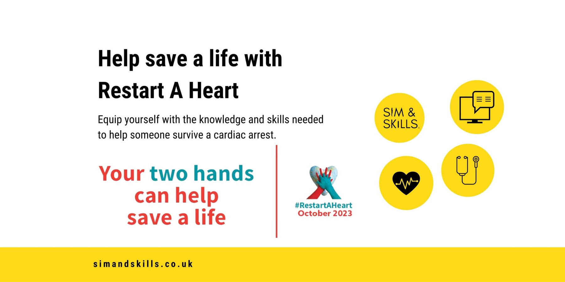Save a life with Restart A Heart - Sim & Skills