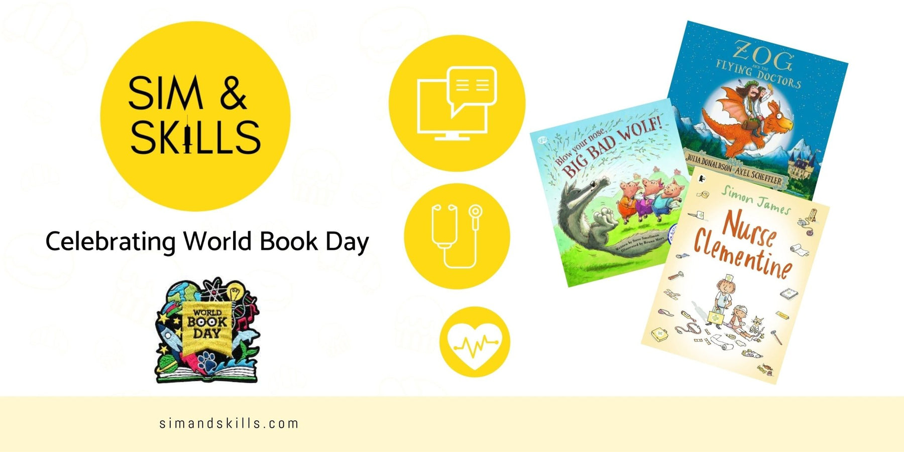 Sim & Skills is Celebrating World Book Day - Sim & Skills