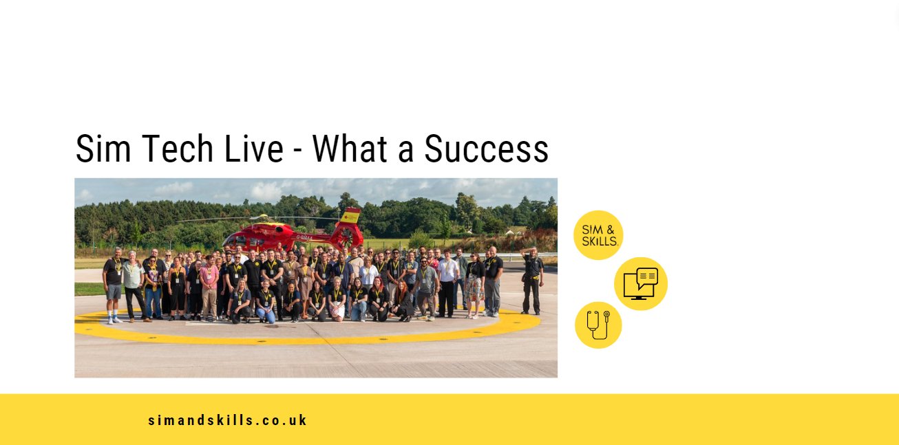 Sim Tech Live - What a Success - Sim & Skills