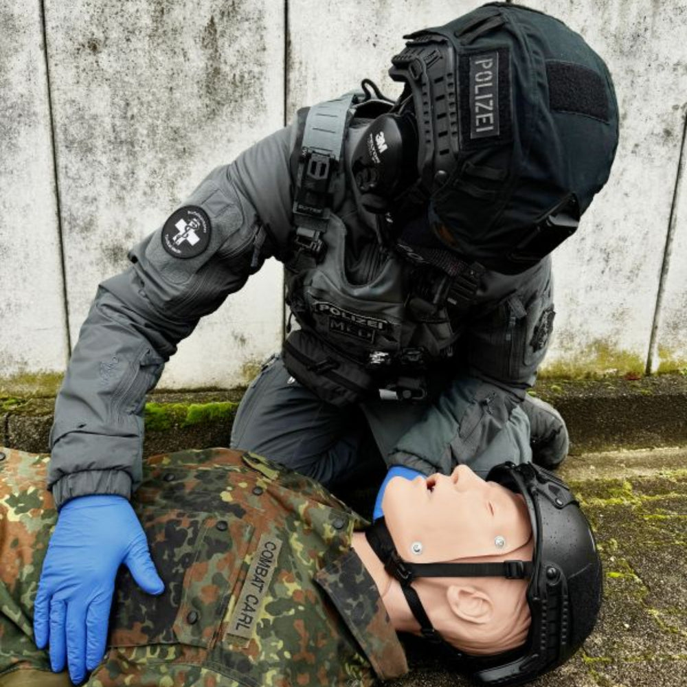 Combat Carl Care and Evacuation Manikin for TCCC & TECC