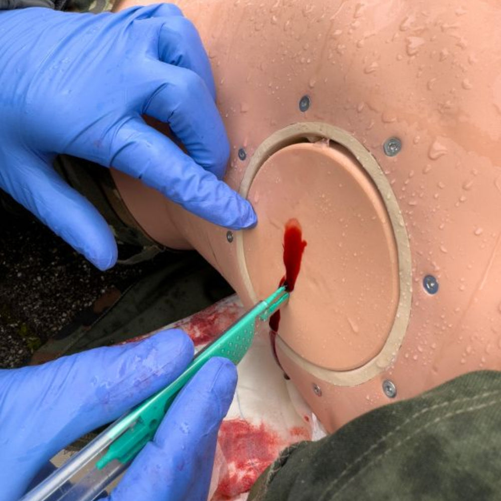 Combat Carl Care and Evacuation Manikin for TCCC & TECC