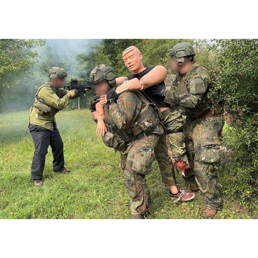 Combat Carl Care and Evacuation Manikin for TCCC & TECC