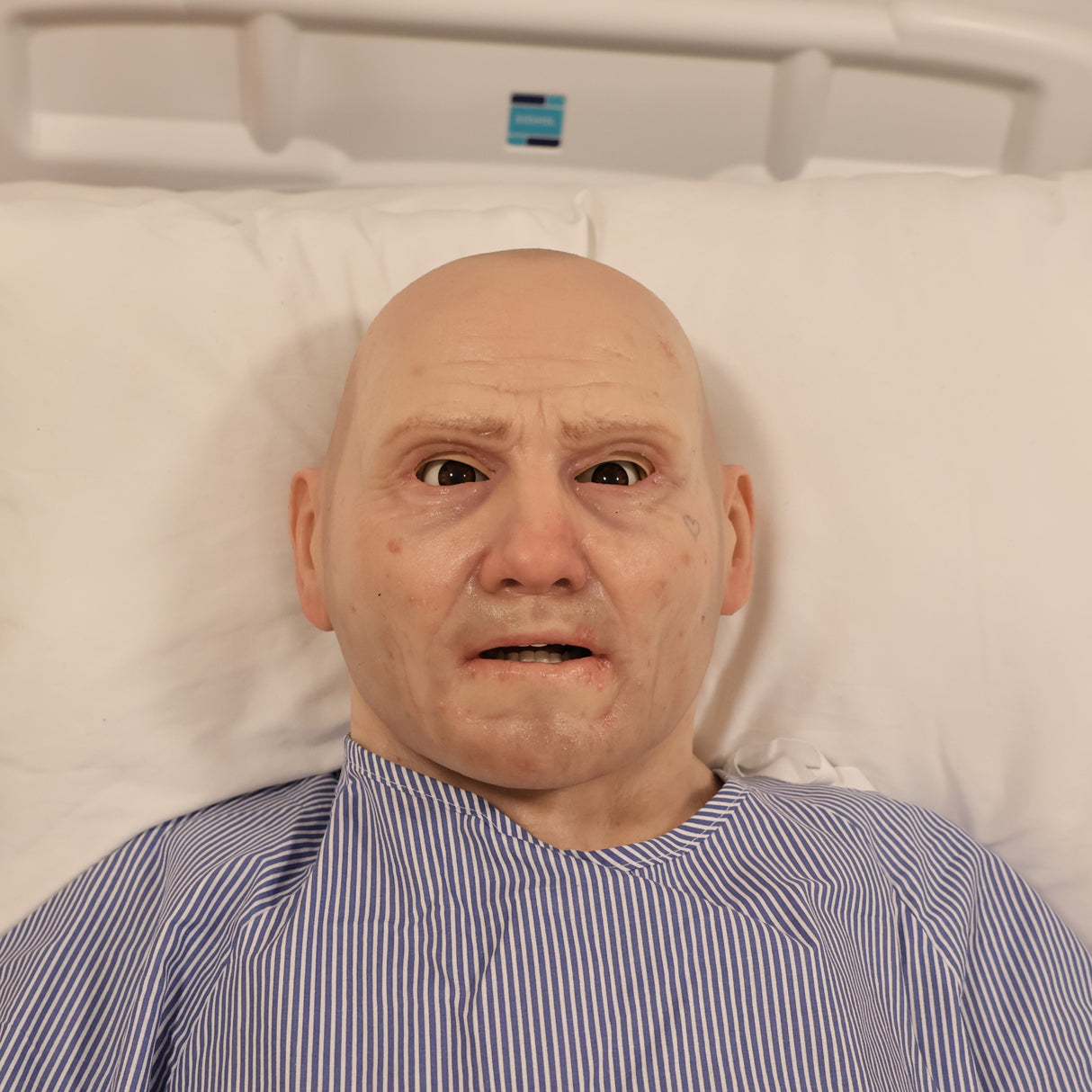 Manikin-Matched Realistic Facemasks for Patient Simulation | Substance Abuse Disorder Male SS1265 | Sim & Skills Ltd