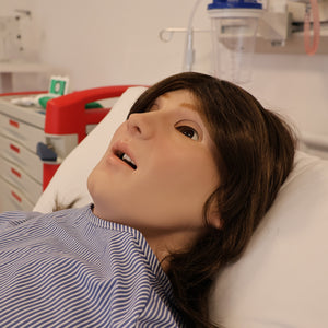 Manikin-Matched Realistic Facemasks for Patient Simulation | Teenager, Female Caucasian