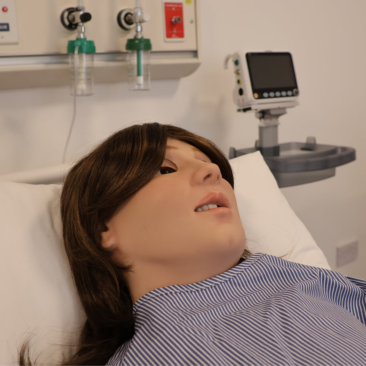 Teenager, Female Caucasian Facemask for Patient Simulation SS1272 | Sim & Skills Ltd