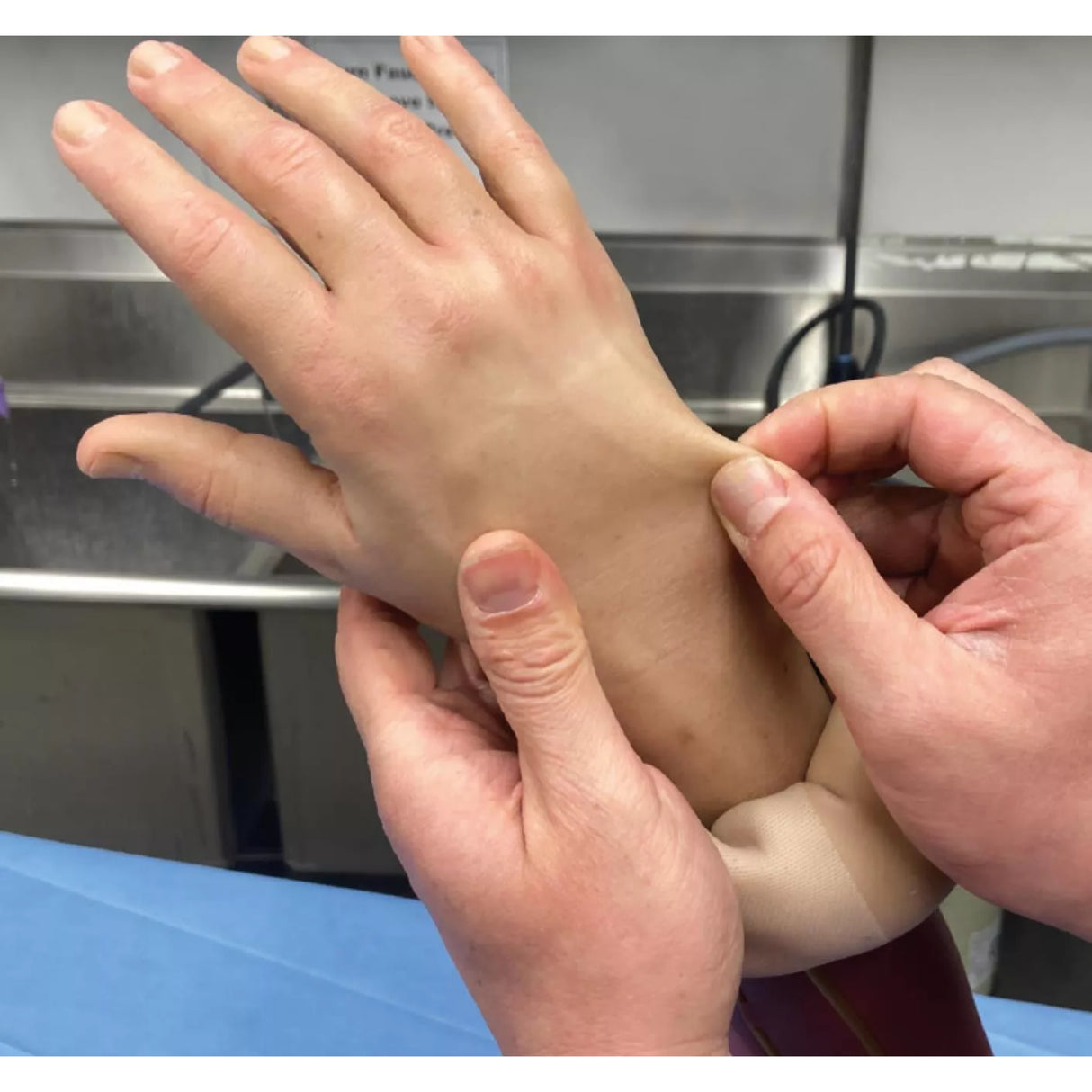 Replacement Skin for Puncture Pete Hyper-Realistic IV Arm