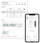 CPR CUBE Pro with CPR Feedback App CP3G | Sim & Skills