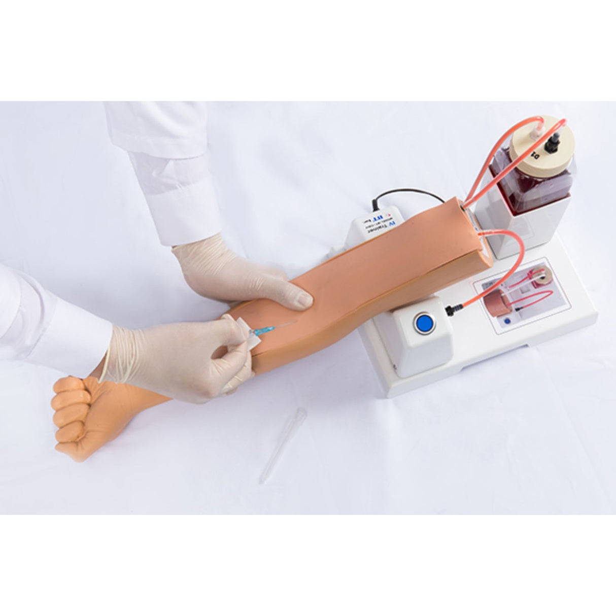 Intravenous (IV) Injection Training Arm with Pump BT-CSIV1-D | Sim & Skills