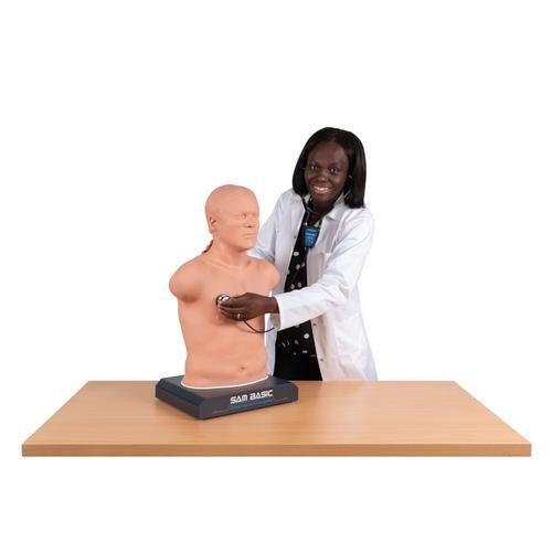 SAM Basic - Affordable Auscultation Manikin 1020097 | Sim & Skills