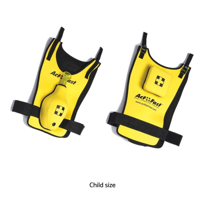 Act+Fast Rescue Choking Vest with Back Slap Pad - Child SS1008 | Sim & Skills