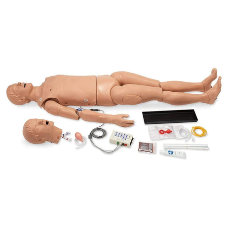 Adult ALS Trainer with ECG Rhythm Generator 101-080FB | Sim & Skills