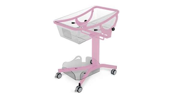 Baby Crib for Healthcare Simulation CRIB/1/Pink | Sim & Skills