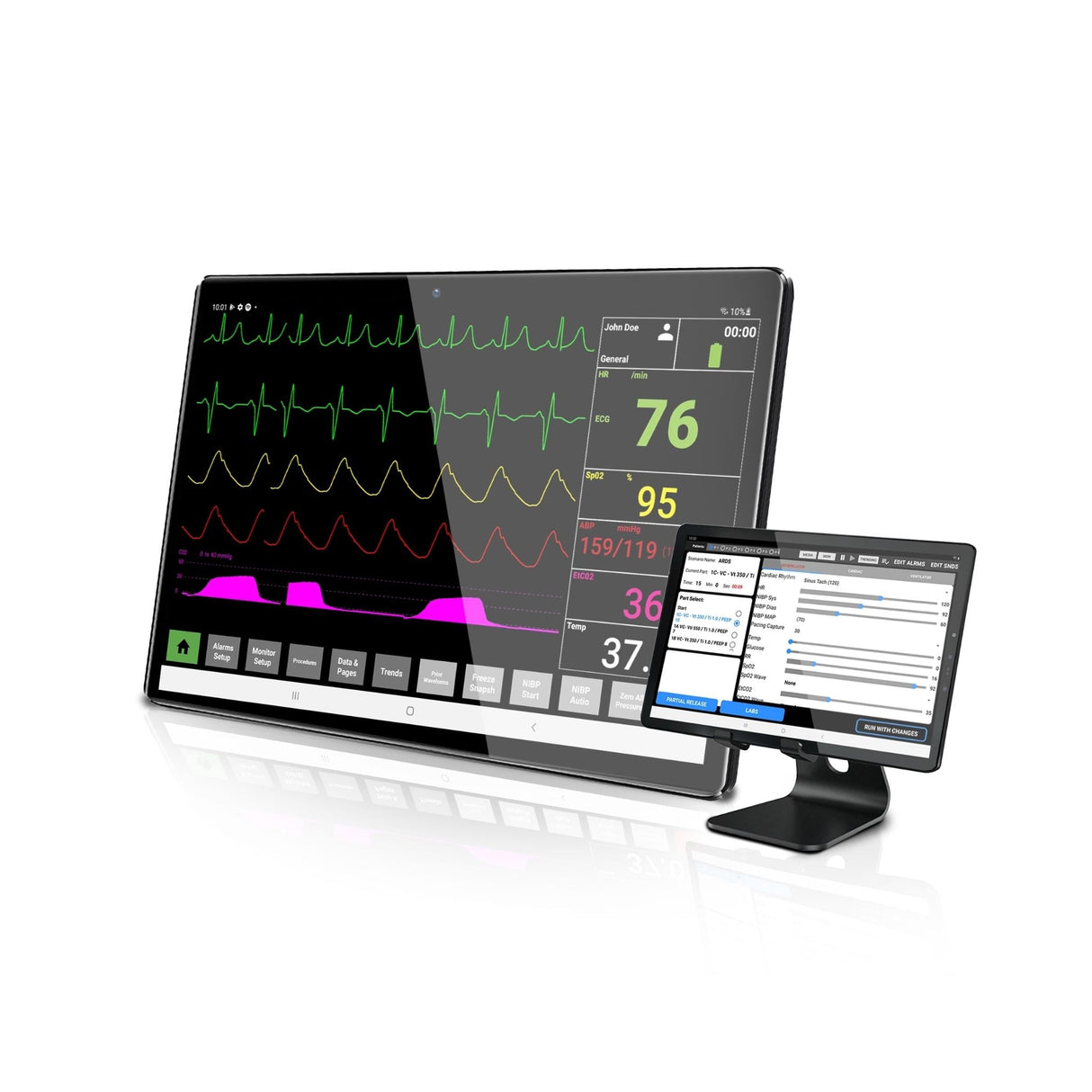 Bariquins Bariatric Mannequin + SimVS Patient Monitor Package SS1018 | Sim & Skills