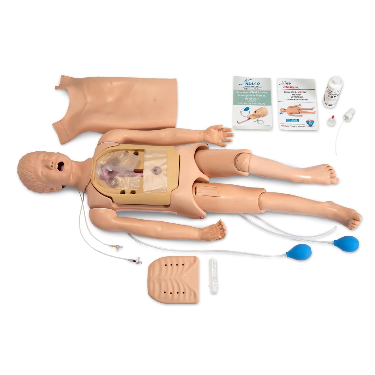 Basic Child CRiSis Manikin (optional difficult airway) LF03765 | Sim & Skills