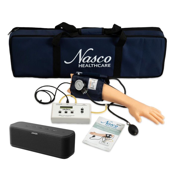 Blood Pressure Simulator with Speaker SS1036 | Sim & Skills