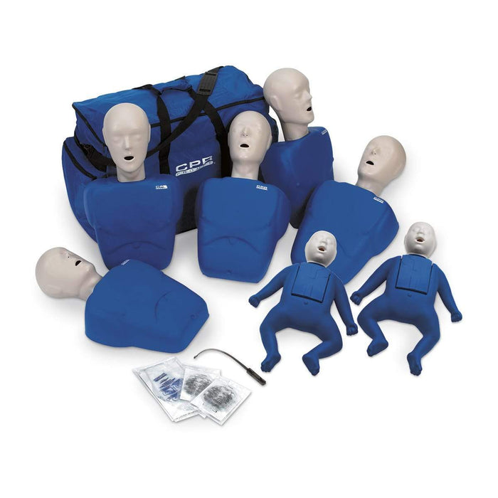 CPR Prompt® Instructor Pack (5 Adult/Child & 2 Infant Manikins) LF06700 | Sim & Skills
