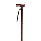 Folding Cane with Strap 10304RC-6S | Sim & Skills