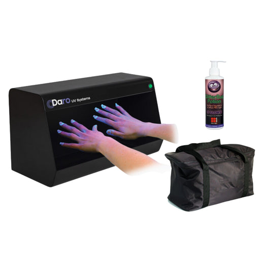 Hand Inspection Cabinet Hand Hygiene Training Aid Kit SS1076 | Sim & Skills
