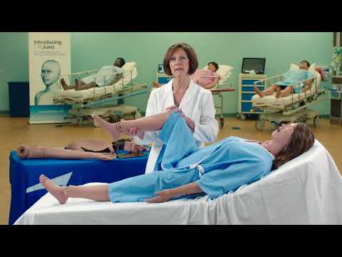 Juno Nursing Skills Manikin with Patient Monitor