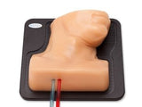 Internal Jugular Central Line Ultrasound Manikin - Transparent/Flesh BPIJ500 | Sim & Skills