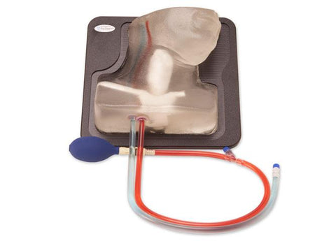 Internal Jugular Central Line Ultrasound Manikin - Transparent/Flesh BPIJ500-C | Sim & Skills