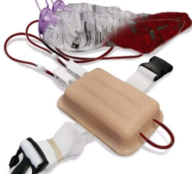 IV Pad with Strap for Phlebotomy Training IV-P-002-TC-S-PR-B | Sim & Skills