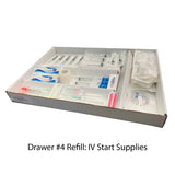 Loaded 6 Drawer Emergency Crash Cart for Simulation LC037930 | Sim & Skills