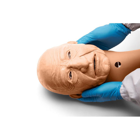 Male Geriatric Mask for use with Patient Simulators B-MV-001-B | Sim & Skills