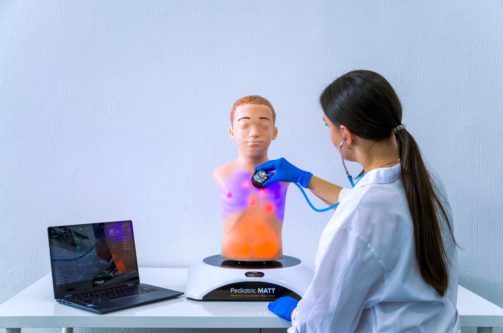 Lp Task Trainer MATT Auscultation Task Trainer - Paediatric — Sim & Skills