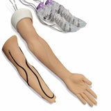 MedicSkin IV Training Arm | Easy to replace skin and veins IV-BT-001-TN-B | Sim & Skills