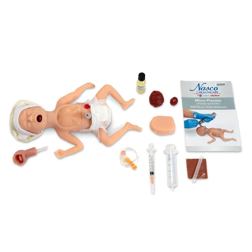 Micro-Preemie Intubation Simulator | Premature Baby Manikin LF01280 | Sim & Skills