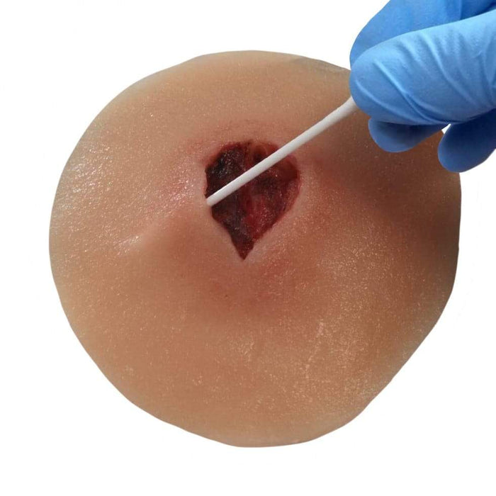 Moulage Wounds | Set of 5 adhesive wounds with embedded objects P-PEC-001-5-B | Sim & Skills