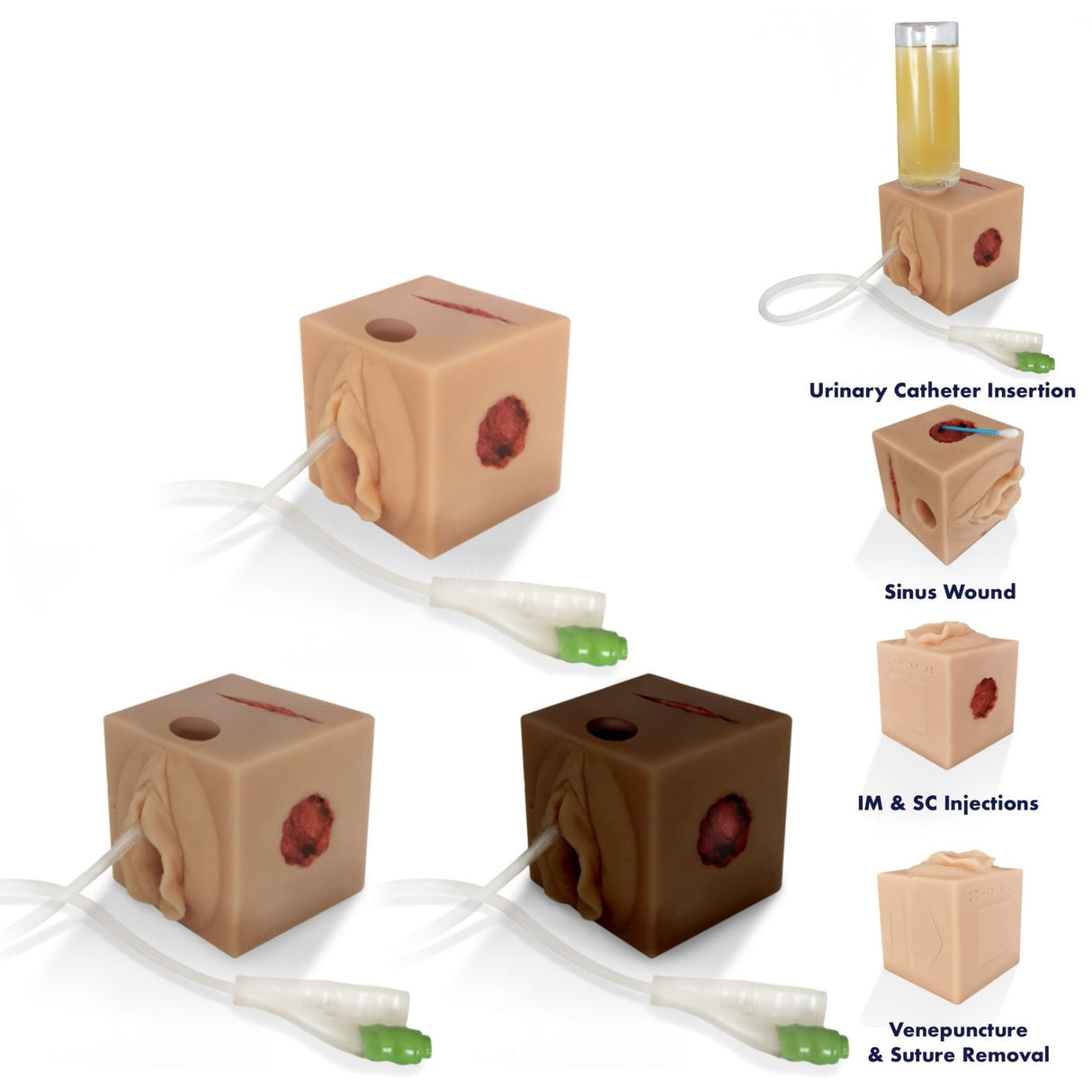 MultiCUBE 2 Multipurpose Clinical Skills Trainer CUBE-001-TC-BU-B | Sim & Skills