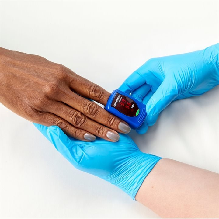Nonin Onyx Vantage 9590 Finger Pulse Oximeter 9590-BL | Sim & Skills