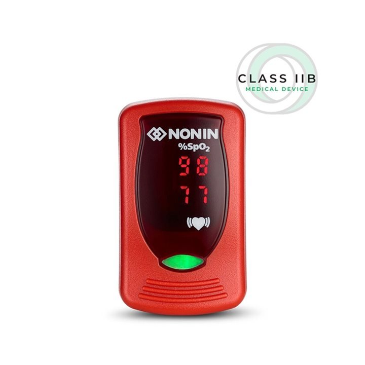 Nonin Onyx Vantage 9590 Finger Pulse Oximeter 9590-RD | Sim & Skills