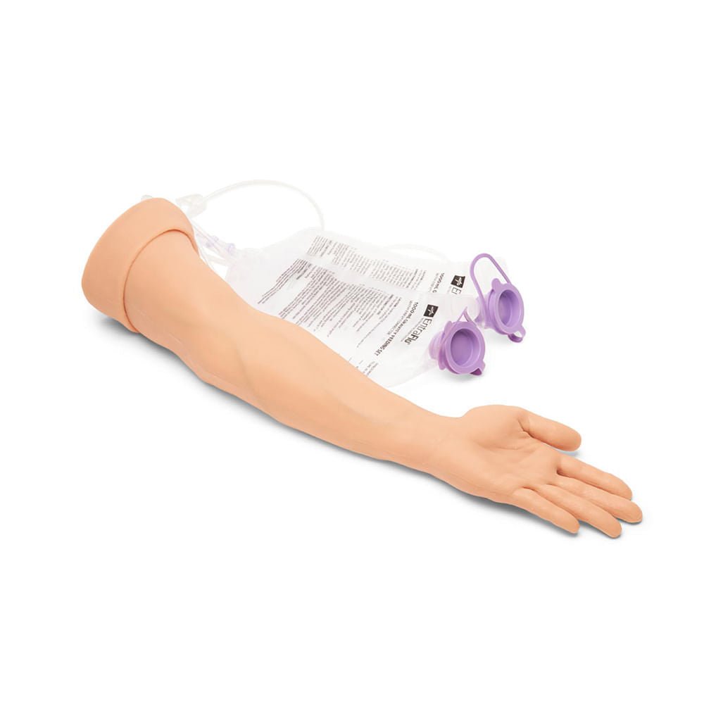 Hyper-realistic Peripheral Intravenous (IV) Training Arm - Sim & Skills