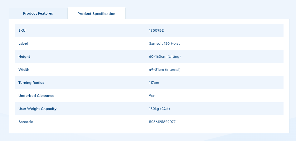 Samsoft 150 Hoist - Sim & Skills