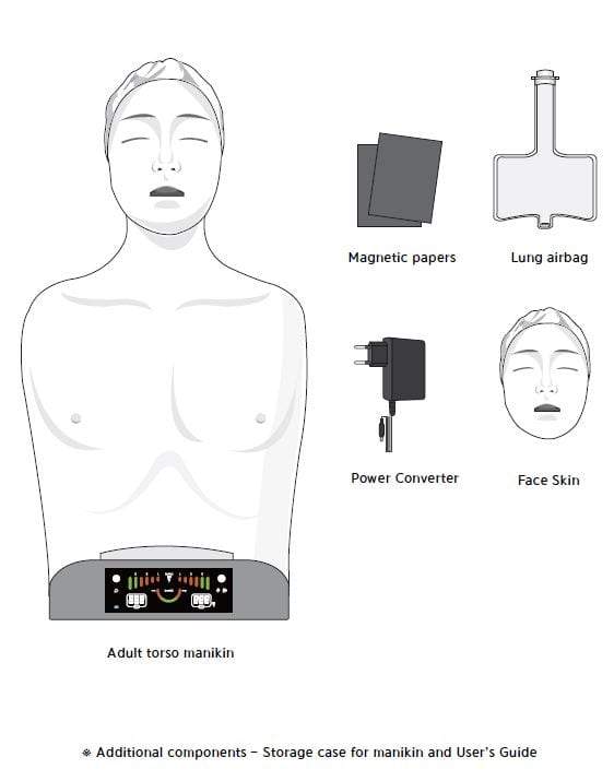 Self Training CPR Model Sherpa Plus BT-SEEM | Sim & Skills